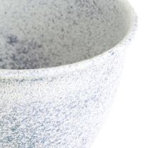 Article Mini trophée vase calice métal blanc bleu H11.5cm 2pcs