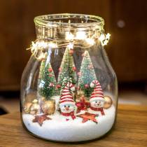 Article Mini boule de Noël dorée Ø3cm 14pcs