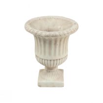 Article Mini Pot de fleurs en béton, Pot de fleurs décoratif Antique H16,5 cm