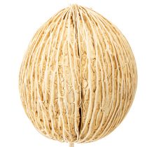 Article Boule Mintolla blanchie 8cm - 10cm L46cm 6 pcs