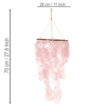 Article Carillon éolien décoratif à suspendre pour salon et jardin, 70 cm