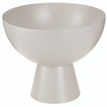 Article Coupe à plantes moderne déco métal Gris Ø20cm H16,5cm
