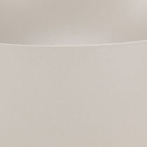 Article Coupe à plantes moderne déco métal Gris Ø20cm H16,5cm