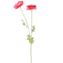 Article Coquelicots Fleurs Artificielles Roses Artificielles Ø6–7cm L78cm 3pcs