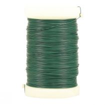 Article Fil de fleuriste fil décoratif fil de myrte vert 0,30mm 100g 3 pcs