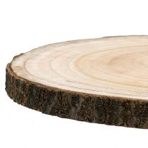 Article Tranche d&#39;arbre jacinthe des bois naturel Ø30-35cm 1 pc