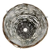 Article Lampe corbeille nature Ø30cm