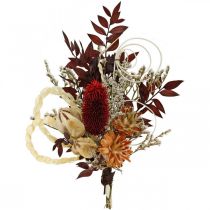 Article Garniture naturelle pour tombes, fleuristerie funéraire, assortiment de 3 pièces, 24 pièces