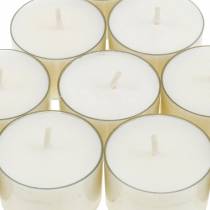 PURE Nature Lights bougies chauffe-plat cire de colza durée de combustion naturelle 7 heures 18pcs