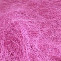 Article Herbe de sisal en fibres naturelles pour l&#39;artisanat Herbe de sisal rose 300g