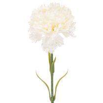 Article Kleur : rose, Matériau : polyester et plastique - Lot de 8 œillets artificiels de 56 cm pour compositions florales