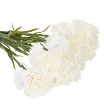 Article Kleur : rose, Matériau : polyester et plastique - Lot de 8 œillets artificiels de 56 cm pour compositions florales