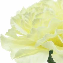 Article Carnation Blossom Blanc Ø9cm 12pcs