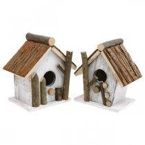 Nichoir décoratif nichoir pour décorer la nature 14,5 2 pcs