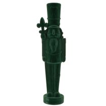 Article Nutcracker figurine en feutrine verte 77 cm décoration de Noël intérieure
