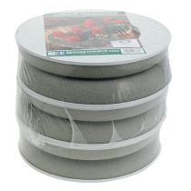 Article Couronne en mousse florale, anneau H3,5 cm Ø25 cm, 6 pièces