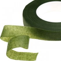 Article OASIS® Flower Tape, ruban floral autocollant, vert mousse L13mm L27,5cm 2 pièces