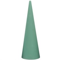 Article Cône en mousse florale vert H60cm Ø18cm 1 pièce
