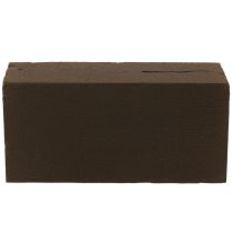 Article Bloc de mousse florale Oasis Renewal marron 23 x 11 x 7,5 cm