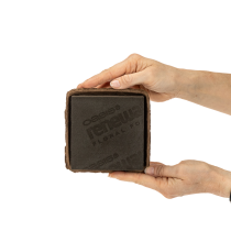 Article Mousse florale OASIS® Renewal® Biolit® 2 demi-briques 12 × 12 × 8 cm, brunes