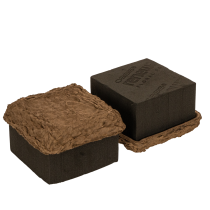 Article Mousse florale OASIS® Renewal® Biolit® 2 demi-briques 12 × 12 × 8 cm, brunes