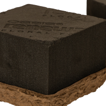 Article Mousse florale OASIS® Renewal® Biolit® 2 demi-briques 12 × 12 × 8 cm, brunes