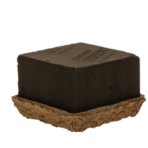 Article Mousse florale OASIS® Renewal® Biolit® 2 demi-briques 12 × 12 × 8 cm, brunes