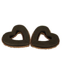 Article Mousse florale OASIS® Renewal® Biolit® en forme de cœur, 27 cm, marron, 2 pièces pour compositions florales
