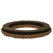 Article Anneau de mousse florale OASIS® Renewal® Biolit®, 40 cm, noir, pour couronnes, lot de 2
