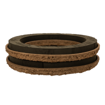 Article Anneau de mousse florale OASIS® Renewal® Biolit®, 40 cm, noir, pour couronnes, lot de 2