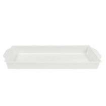 Article Bol enfichable OASIS® blanc 23 cm x 11,5 cm x 2,5 cm 5 pièces