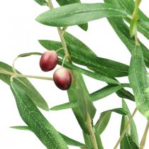 Branche d&#39;olivier artificielle branche décorative avec olives 100cm
