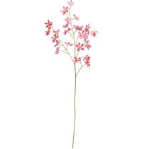 Article Décoration Orchidées Artificielles Oncidium Rose Violet 93cm 2pcs