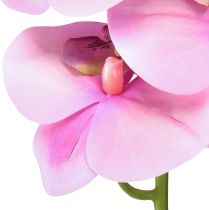 Article Orchidée Phalaenopsis artificielle 8 fleurs rose 104cm