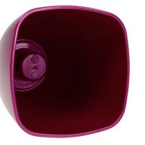 Article Pot à orchidées brillant Ø12,5cm cerise 1 pc