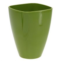 Article Pot à orchidées brillant Ø12,5cm vert olive 1 pièce