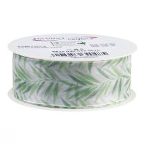 Article Ruban organza ruban mousseline ruban plantes vertes 40mm 15m