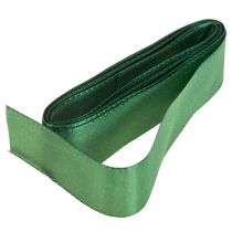 Article Ruban décoratif ruban cadeau vert lisière vert foncé 25mm 3m