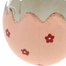 Décoration Pâques à suspendre coquille d&#39;oeuf à planter métal Ø10m