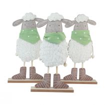 Article Décoration de Pâques moutons Déco de table 37cm 3 pcs