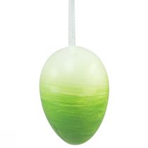 Article Décoration d'oeufs de Pâques oeufs en plastique suspendus couleur de Pâques 8×12cm 10 pcs