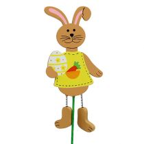 Article Plug de Pâques lapins avec oeuf 12cm L29cm 15 pcs