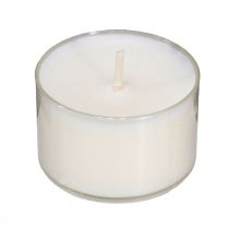 Article Bougies chauffe-plat PURE Nature Lights en cire de colza Ø38mm 40 pièces