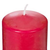 Article Bougie pilier PURE, bougie en cire naturelle pour une ambiance chaleureuse à la maison, 9 cm