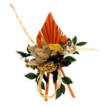 Article Palmspear Feuilles de palmier séchées Orange 65 pièces