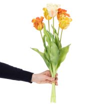 Article Tulipes artificielles pour une décoration élégante du salon et les occasions printanières, 53 cm