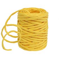 Article Cordon de papier 6mm 23m jaune