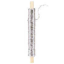 Article Cordon de papier enveloppé dans du fil Ø0,8mm 22m argent