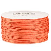 Article Cordon papier enroulé Ø2mm 100m Orange