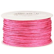 Article Cordon de papier enroulé Ø2mm 100m rose
